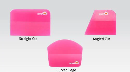 PPF Pink Rubber Squeegee